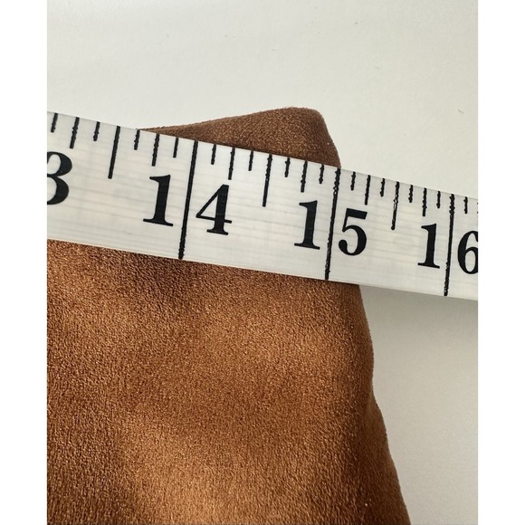 ASTR Faux Suede Mini Skit Skort Women's Small Party Night Out Chic Outdoor - Picture 6 of 8